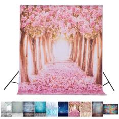 1.5*2.1 M/5 * 6.9ft Latar Belakang Foto Latar Belakang Digital Romantis Bunga Pohon Peta Cetak Pola untuk Anak Anak bayi Baru Lahir Studio Potret Fotografi-Intl