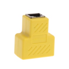 1 Sampai 2 Way RJ45 LAN Ethernet Kabel Jaringan Splitter Extender T Adaptor Konektor-Internasional