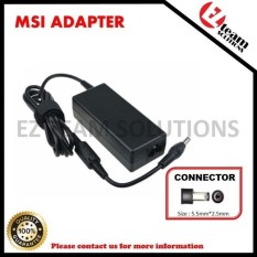 (1 Year Warranty) Replacement Laptop/Notebook AC Adapter ChargerMSI M510C 19V 3.42A (65W) 5.5*2.5mm - intl