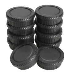 10 Set dari Rearcover dengan Caera Body Cap untuk Canon Dr R EO EF