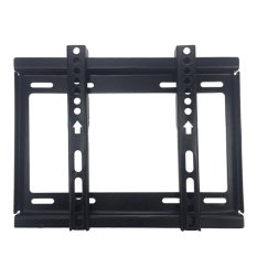 10.43X8.66 Inches TV Bracket Max Load-bearing 55.12lb Rumah Kantor Tempat Hiburan Rak TV Wall Mount untuk 14-42 Inches LCD LED Plasma TV Flat Panel Display Layar TV Hitam-Intl