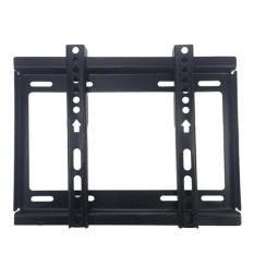 10.43X8.66 Inches TV Bracket Max Load-bearing 55.12lb Rumah Kantor Tempat Hiburan Rak TV Wall Mount untuk 14-42 Inches LCD LED Plasma TV Flat Panel Display Layar TV Hitam-Intl
