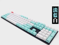 108 Kunci OEM Profil Tebal Keycap Sisi Dicetak Tombol untuk Tombol Cherry MX Keyboard Papan Ketik Mekanik Game-Intl