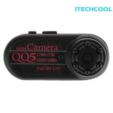 1080 P FHD 170 Wide Angle Gerak Inframerah Mendeteksi Micro DV Kamera-Intl