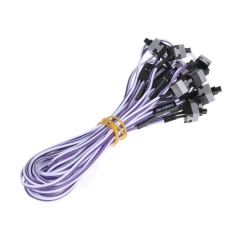 10 Pcs Host Switch Line Restart Power Line AXT Komputer Chassis Power Kabel-Intl