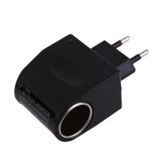 Dreamall 110V-220V AC 12V DC EU Car Power Adapter Converter Socket