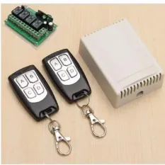 12V Relay 4Ch Wireless Programable RF Remote Control /VAGANZA.