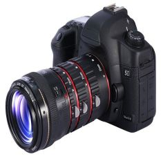 13mm 21mm 31mm Fokus Makro Otomatis Tabung Ekstensi Set For Canon (GOLDEN)