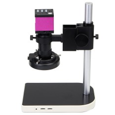14MP 60 LED USB Kamera Digital Mikroskop Lift Berdiri 10X-100X Video Zoom Lensa-Intl