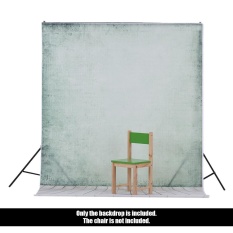 1.5*2.1 M/5 * 6.9ft Photography Backdrop Latar Belakang Digital Dicetak Hijau Dinding Semen Pola Lantai Kayu untuk KID Anak Bayi Bayi Yang Baru Lahir Portrait Studio Fotografi-Intl