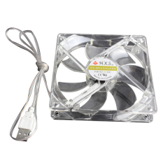 15 LED 12 V Cahaya Neon's IT Kasus Komputer Kipas Pendingin Mod (putih)