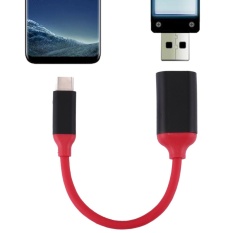 15 Cm Aluminium Paduan Kepala USB-C/type-c 3.1 Male Ke USB 3.0 Perempuan OTG Converter Adaptor Kabel untuk Samsung Galaxy S8 And S8 +/LG G6/Huawei P10 And P10 Plus/OnePlus 5/ Xiaomi Mi6 And Max 2/dan Smartphone Lainnya (Merah)