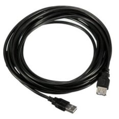 15ft 5 M USB 2.0 MALE Ke Kabel Kabel Ekstensi WANITA Extender untuk PC Laptop (Hitam) -Intl