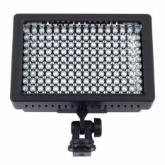 160 LED Video Light for Camera DV Camcorder Canon Nikon Sony Lightning Kamera HD-160 Lighting Lampu Pencahayaan Penarangan Aksesoris Kamera Aksi Perlengkapan Studio Foto Equipment Fotografi Photograph Lamp - Black