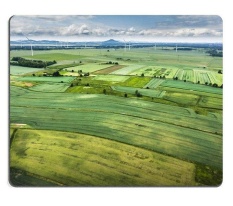 17P16730 High-quality creativity Mousepad Gaming Mouse Pad Field Agriculture Nature Earth Natural Rubber Material (size:260*210*3mm)