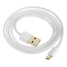 1 M Paduan USB 2.0 untuk Double Sisi 5 PIN MICRO Data Charging Nylon Braid Kabel Bebas Oksigen Konduktor Tembaga Berkecepatan Tinggi Efisiensi Tinggi untuk Samsung S6 Edge S7 S7 Edge HTC Xiaomi NOTE PRO Huawei Tablet PC GPS-Internasional