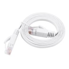 1 M RJ45 CAT6 Ethernet Kabel Jaringan LAN Kabel Datar UTP Patch Router Kabel 1000 M-Intl