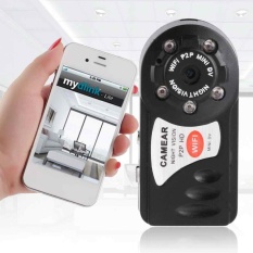 1 PC Black Micro Mini WIFI Wireless Kamera Keamanan CCTV Spy P2P Audio Remote-Intl
