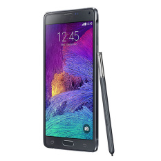 1 Buah Terbaru Sentuh Jarum Piringan Hitam S Pena Pengganti Samsung Galaxy Note 4 N910F N910A (hitam)