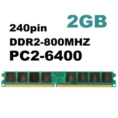 1pcs 2GB DDR2-800 PC2-6400 Non-ECC Desktop PC DIMM Memory RAM SDRAM 240 pins - intl