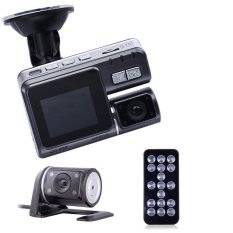 2.0 Inch HD TFT HD DVR 170 °. Car Dash Cam Perekam 1080 P LED NightVision G-sensor + Kamera Belakang-Internasional