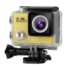 2.0 Inch LCD 2.7 K 30FPS Ultra-hd 1080 P 60FPS 14MP Wifi Cam Action Camera Dukungan untuk HDMI Av-out FPV 170Â ° Lensa Wide-Angle dengan Menyelam 45 Meter