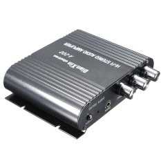 2.1ch Super Bass 12 V Mini Hi-fi Stereo Radio Penguat MP3 untuk Review Mobil Rumah