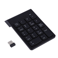 2. 4g Wireless Sangat Tipis Numerik Tombol 18 Kunci With Mini USB Receiver Tidur Otomatis Mode-Internasional