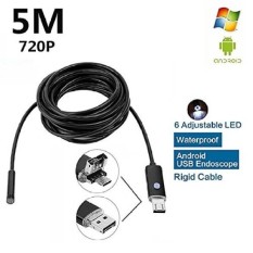 2 In 1 8 MmAndroid Smartphone Inspeksi Endoskopi Kamera HKYUSHINE OTG Inspeksi Borescope Waterproof dengan untuk Sistem Operasi Telepon/tablet Komputer dan Sistem Windows-Intl