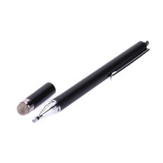 2 In 1 Touch Screen Drawing Pen Stylus for iPhone iPad Tablet(Black) - intl