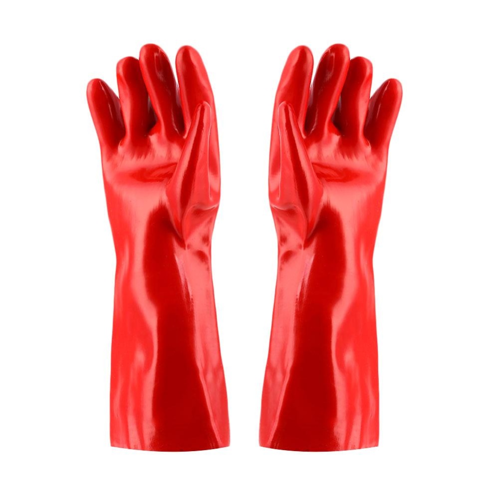 201402 Sarung Tangan Kerja Isolasi Industri Petrokimia Kimia Anti Acid-Intl