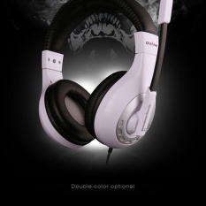 2016 TERBAIK Kualitas TTLIFE Profesional Esport Gaming Headset Headphone Earphone Over Ear 3.5mm Wired dengan Mikrofon untuk PCComputer Laptop (putih) -Intl