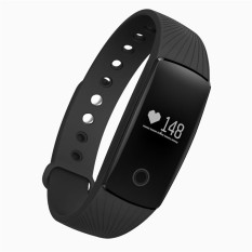 2016 Tinggi Kualitas TTLIFE ID 107 Denyut Jantung Smart Gelang (hitam)