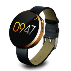 2016 Baru Bluetooth Smartwatch DM360 Smart Watch untuk IOS dan Android Ponsel dengan Monitor Denyut Jantung Bluetooth Jam Tangan Emas