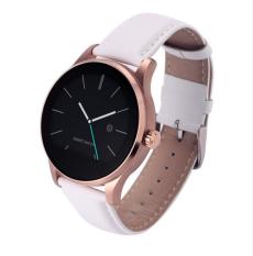 2016 Baru K88H Smart Watch dengan 1.22 Inch IPS Bulat Layar Penopang Anti-Lost Monitor Detak Jantung Bluetooth Watch untuk IOS Android Rose