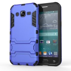 2016 Terbaru Shockproof Stent Case untuk Samsung J2 (Blue  X89-Intl