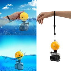 2017 ABS Bola Mengambang Bobber dengan Strap untuk GoPro SJCAM Xiaomi Yi Action Camera Kuning-Intl