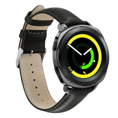 2017 Fashion Leather Band Strap Kompatibel dengan Samsung Gear Sport Smartwatch-Intl