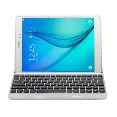 2017 Baru Aluminium Alloy Bluetooth keyboard Nirkabel keyboard untuk Samsung Tab A 9.7 T550-Intl