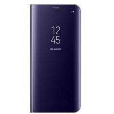 2017 Baru Clear View Cermin Leather Flip Stand Case Cover untuk Samsung Galaxy S8 Plus-Intl