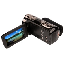 24 Megapixels 16X Zoom Full HD Digital Video Camcorder270degreeScreen Rotation Portable Camera (Black)