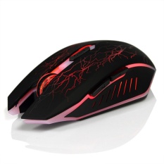 2400 Dpi 6D Rechargeable LED Optik Mouse Gaming Nirkabel untuk PC Laptop-Intl