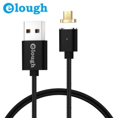 2.4A Kabel Magnetik Magnetik Charger Kabel MicroUSB For Ponsel Cerdas Android 1 M Smart Muatan Magnetik Kabel MicroUSB Bagus For Pengisian Telepon