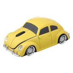2.4G Nirkabel Mobil Mouse USB Komputer Tikus Mobil Bentuk 1000 Dpi dengan LED Light Receiver untuk PC Laptop Biru -Intl