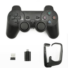 2.4g Wireless Joypad Game Controller dengan Bracket untuk Ponsel Android/PC/PS3/TV Box Model: Micro USB-Intl