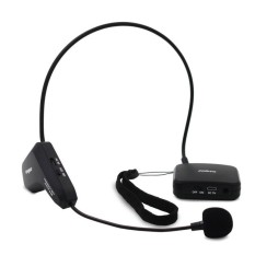 2.4G Mikrofon Nirkabel Headset Megafon Radio Micforloudspeaker Pengajaran Pertemuan Pemandu Wisata Microfones-Internasional