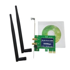 2.4 GHz 300 Mbps WLAN Adaptor KARTU PCI-E AC306-Intl-Intl