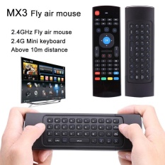 2.4 GHz Wireless Keyboard Air Mouse IR Remote untuk Android Smart TV BOX Mini PC 322457742218-Intl