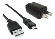 2A AC/DC Wall Power Charger Adapter + USB Cord for LG G Pad 10.1 V700 AUS Tablet