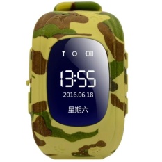 2 Cool Anak Watch dengan Ponsel Panggilan Anti Hilang GPS Tracker Smart Watch Ponsel-Intl